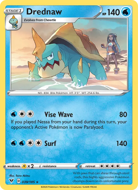 Drednaw 39 Vivid Voltage Pokesingles