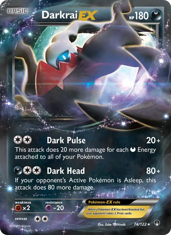 Darkrai EX 74 BREAKpoint Pokesingles