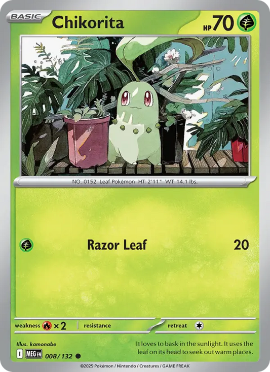 Chikorita 8 Mega Evolution Pokesingles