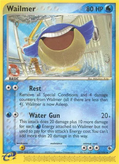 Wailmer 48 Ruby & Sapphire Pokesingles