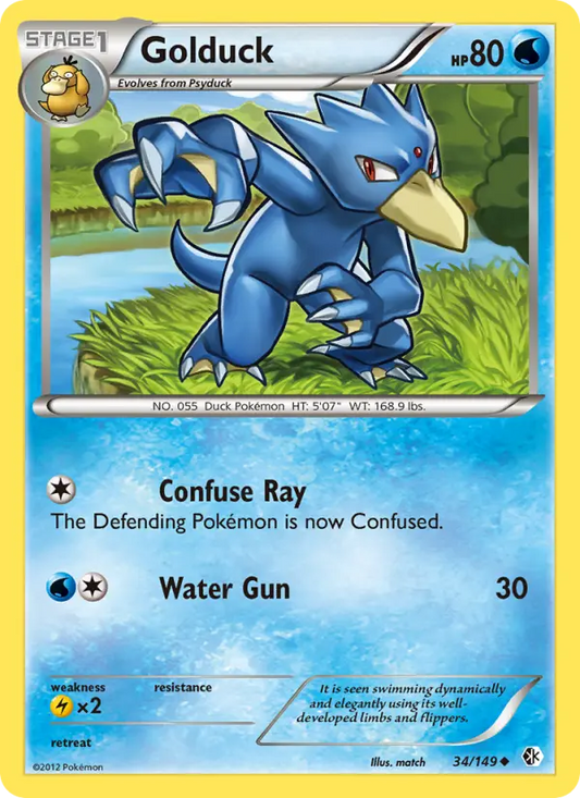 Golduck 34 Boundaries Crossed Pokesingles