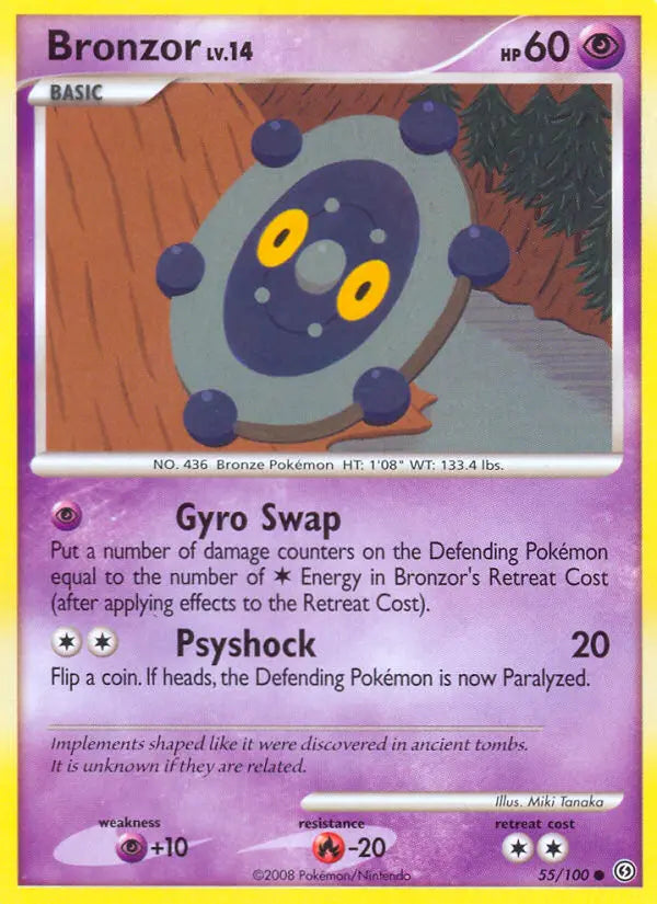 Bronzor 55 Stormfront Pokesingles