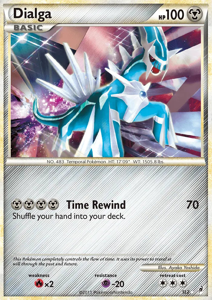 Dialga SL2 Call of Legends Pokesingles