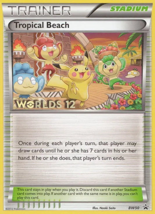 Tropical Beach BW50 BW Black Star Promos Pokesingles
