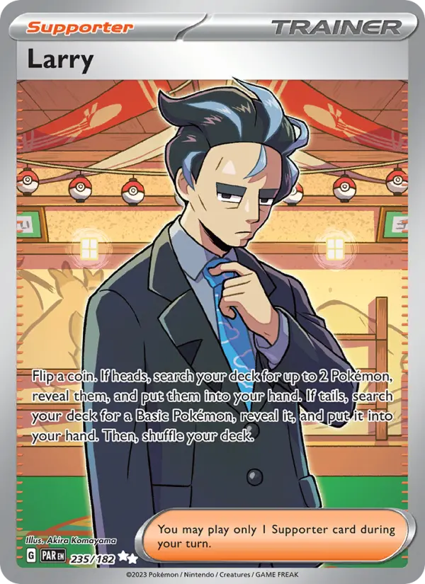Larry 235 Paradox Rift Pokesingles