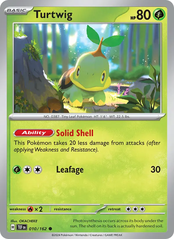 Turtwig 10 Temporal Forces Pokesingles