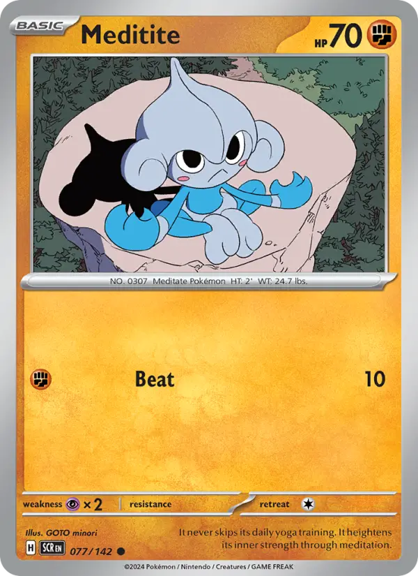 Meditite 77 Stellar Crown Pokesingles