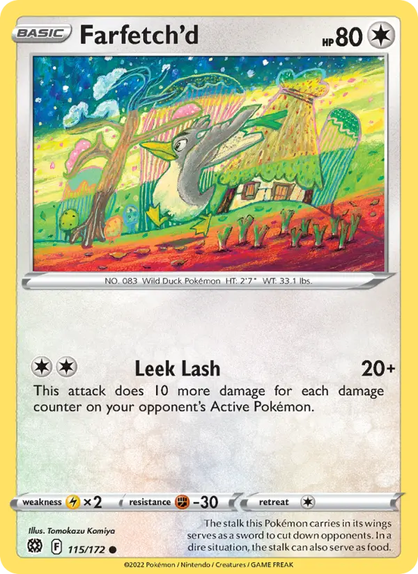Farfetch'd 115 Brilliant Stars Pokesingles