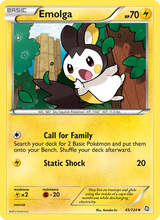 Emolga 45 Dragons Exalted Pokesingles