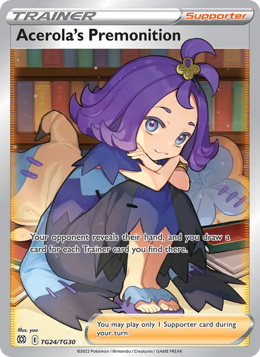 Acerola's Premonition TG24 Brilliant Stars Pokesingles