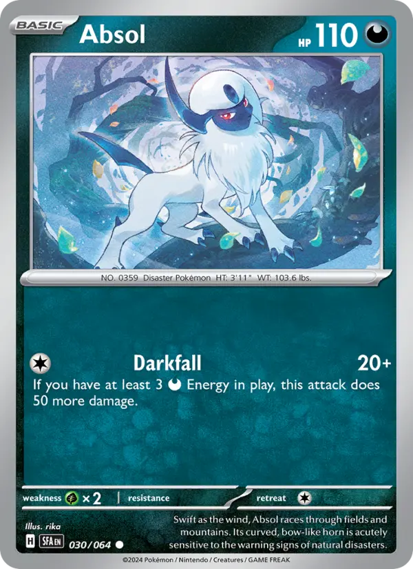 Absol 30 Shrouded Fable Pokesingles