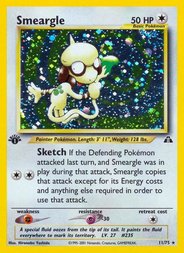 Smeargle 11 Neo Discovery Pokesingles