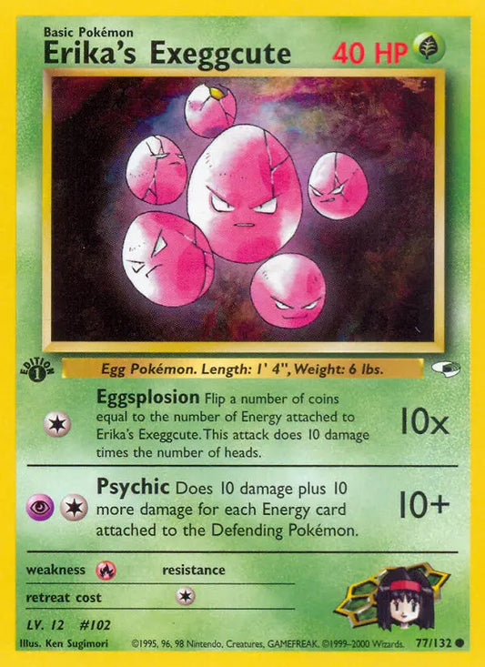 Erika's Exeggcute 77 Gym Heroes Pokesingles