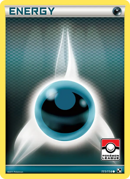 Darkness Energy 111 Black & White Pokesingles