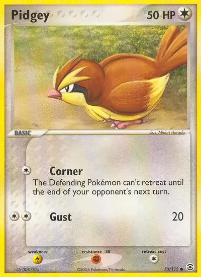 Pidgey 73 FireRed & LeafGreen Pokesingles