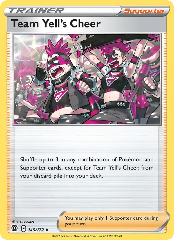 Team Yell's Cheer 149 Brilliant Stars Pokesingles