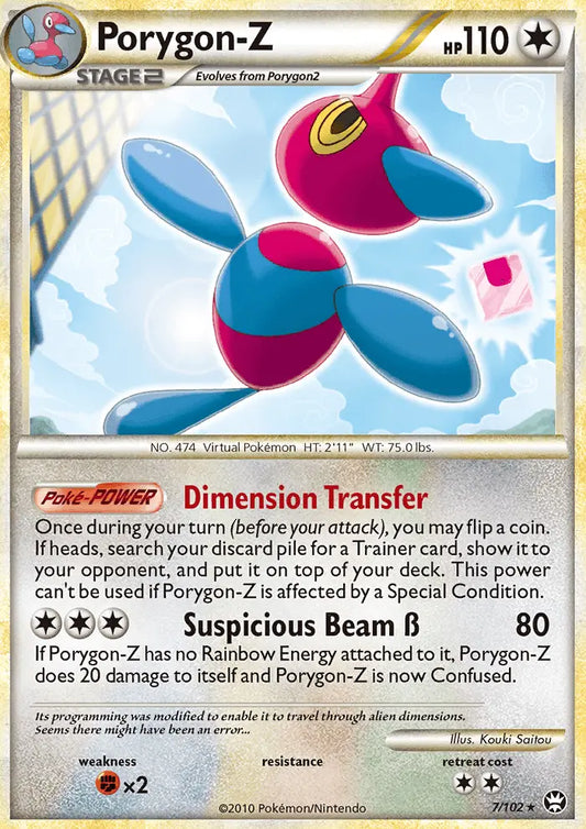 Porygon-Z 7 Triumphant Pokesingles