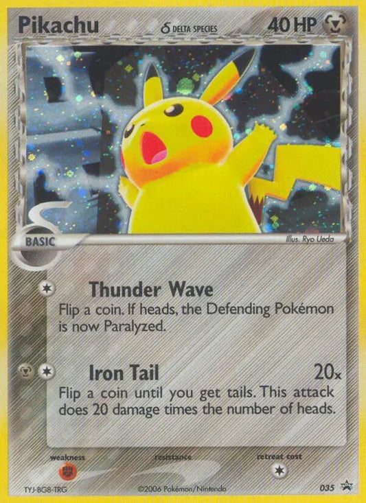 Pikachu δ 35 Nintendo Black Star Promos Pokesingles