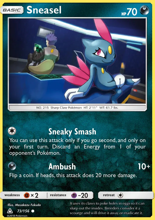 Sneasel 73 Ultra Prism Pokesingles