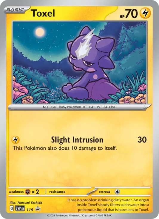 Toxel 119 SVP Black Star Promos Pokesingles