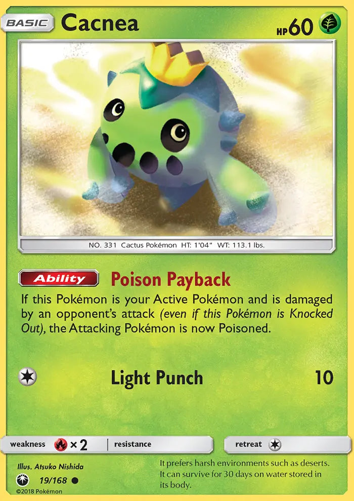 Cacnea 19 Celestial Storm Pokesingles