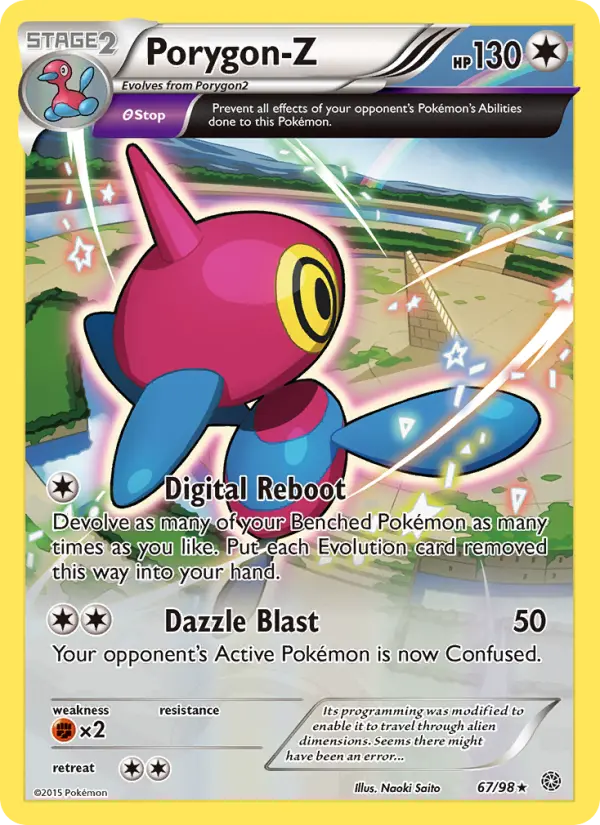 Porygon-Z 67 Ancient Origins Pokesingles