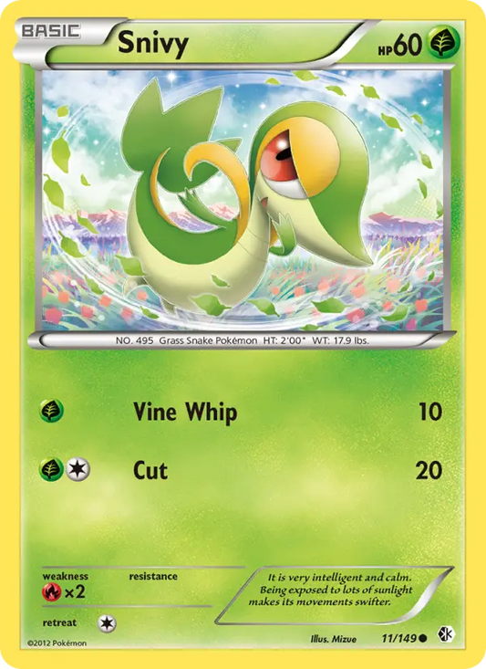 Snivy 11 Boundaries Crossed Pokesingles