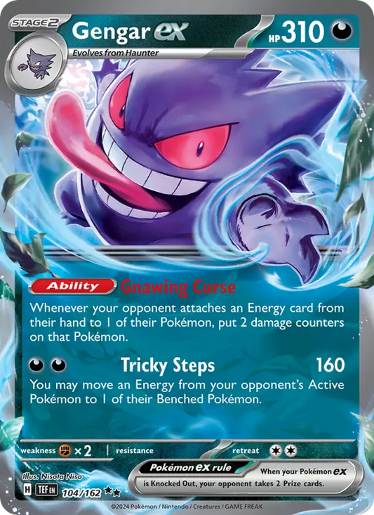 Gengar ex 104 Temporal Forces Pokesingles
