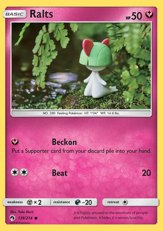 Ralts 139 Lost Thunder Pokesingles