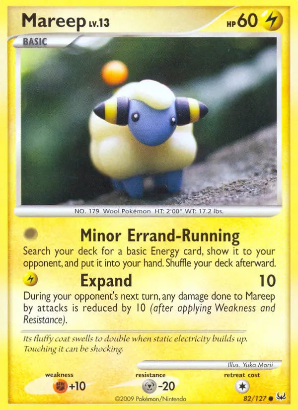 Mareep 82 Platinum Pokesingles