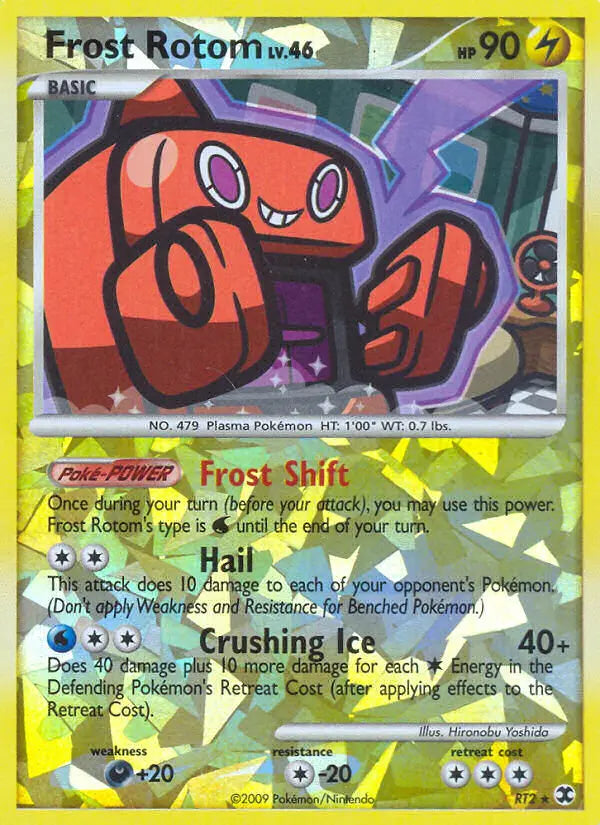 Frost Rotom RT2 Rising Rivals Pokesingles