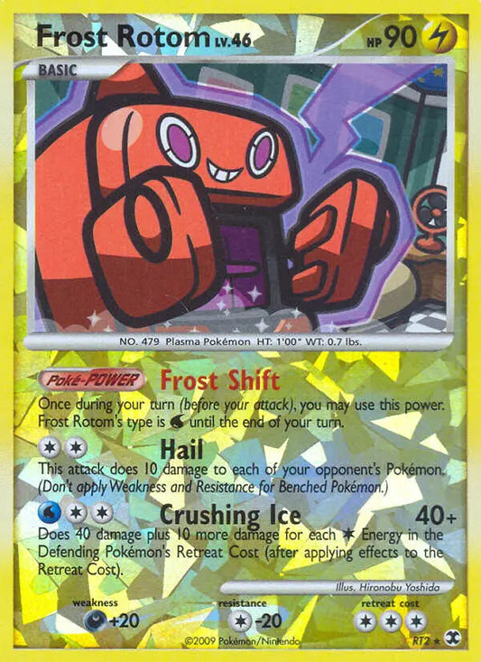 Frost Rotom RT2 Rising Rivals Pokesingles