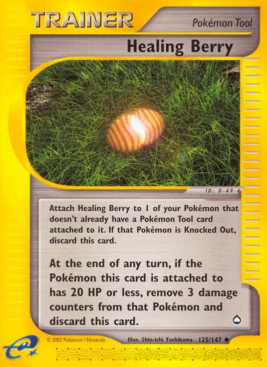 Healing Berry 125 Aquapolis Pokesingles