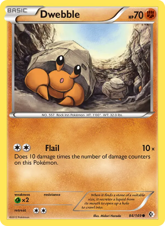 Dwebble 84 Boundaries Crossed Pokesingles