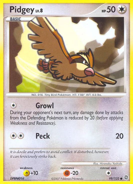Pidgey 99 Secret Wonders Pokesingles