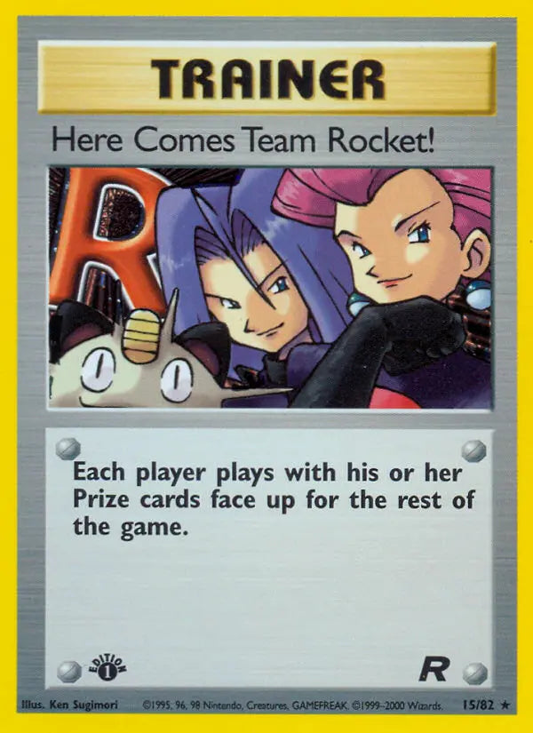 Here Comes Team Rocket! 15 Team Rocket Pokesingles