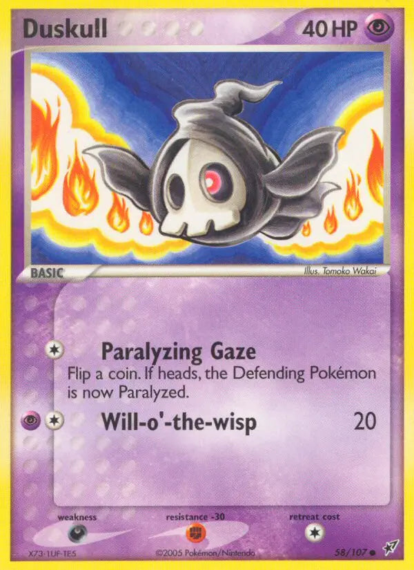 Duskull 58 Deoxys Pokesingles