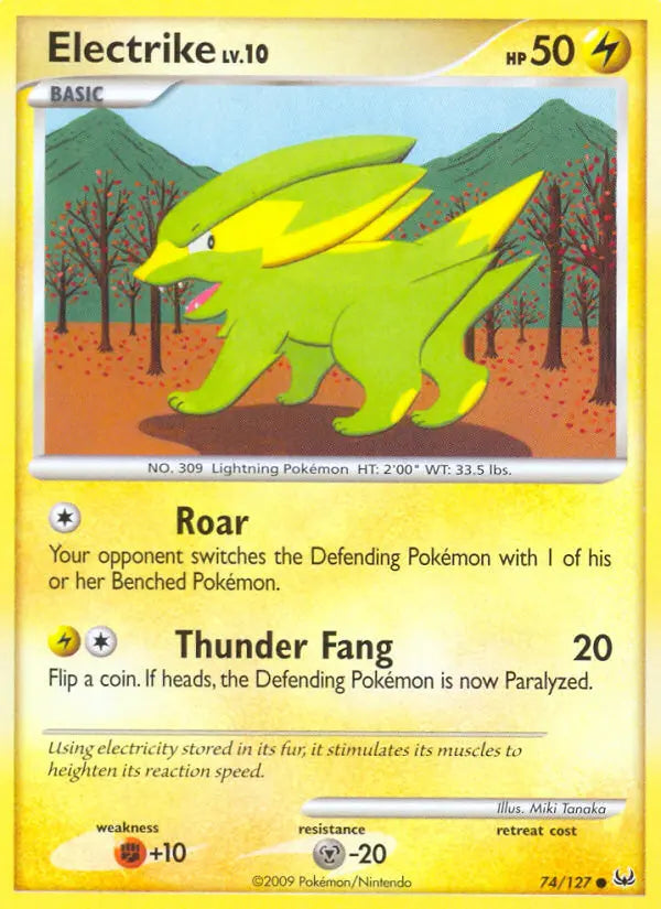 Electrike 74 Platinum Pokesingles