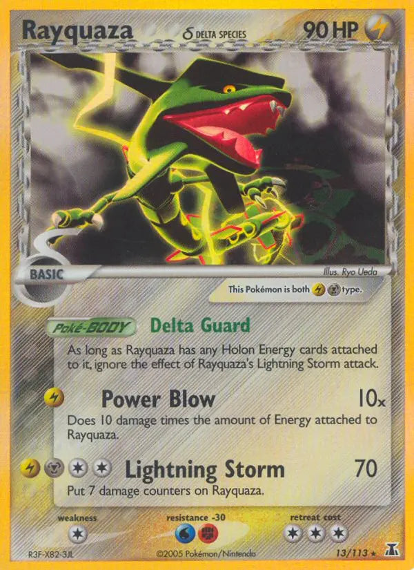 Rayquaza δ 13 Delta Species Pokesingles