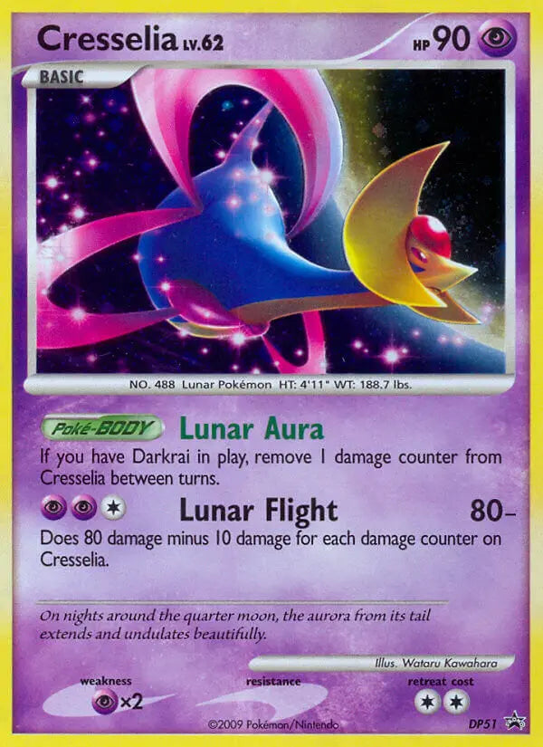 Cresselia DP51 DP Black Star Promos Pokesingles