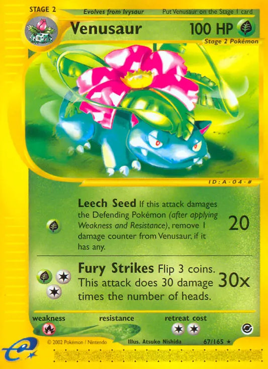 Venusaur 67 Expedition Base Set Pokesingles