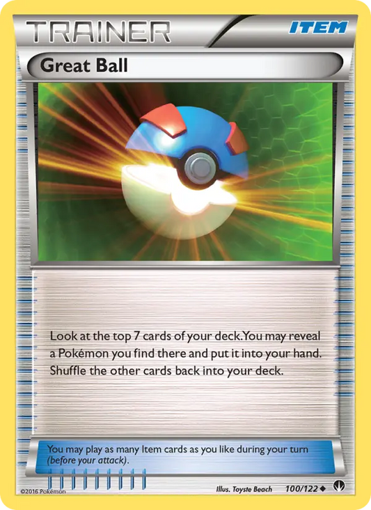 Great Ball 100 BREAKpoint Pokesingles