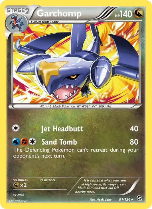 Garchomp 91 Dragons Exalted Pokesingles