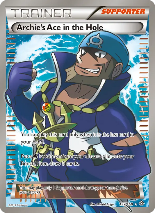 Archie's Ace in the Hole 157 Primal Clash Pokesingles