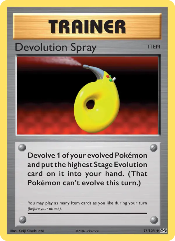 Devolution Spray 76 Evolutions Pokesingles