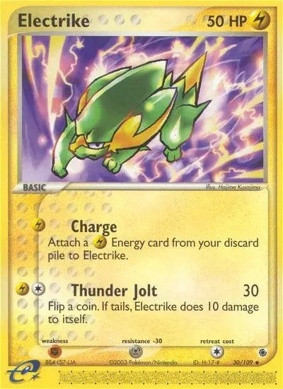 Electrike 30 Ruby & Sapphire Pokesingles
