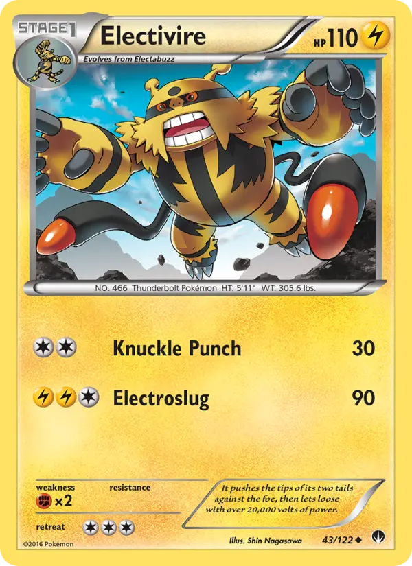 Electivire 43 BREAKpoint Pokesingles