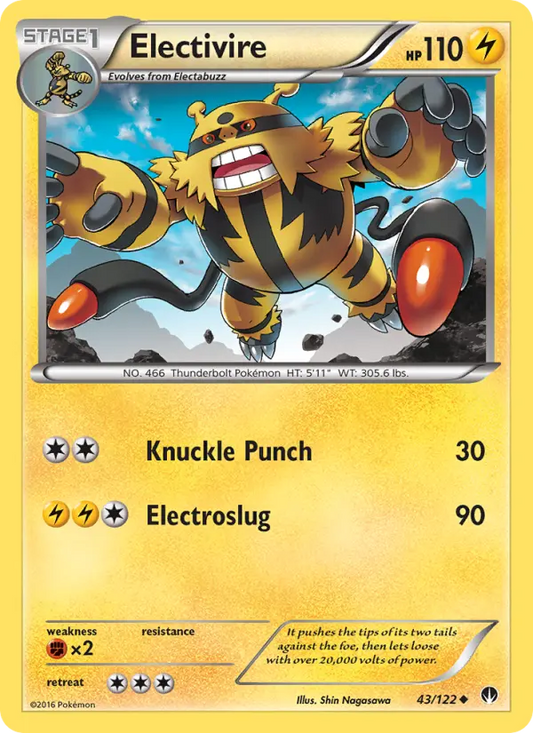Electivire 43 BREAKpoint Pokesingles