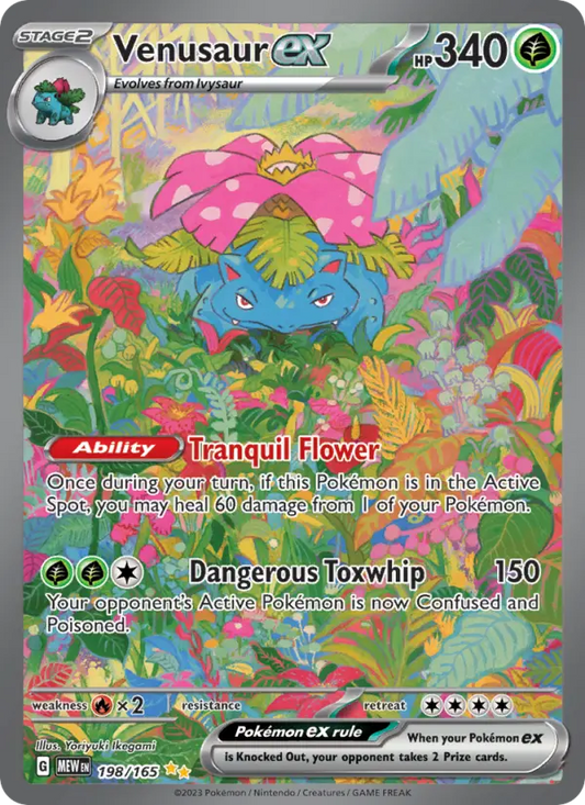 Venusaur ex 198 151 Pokesingles