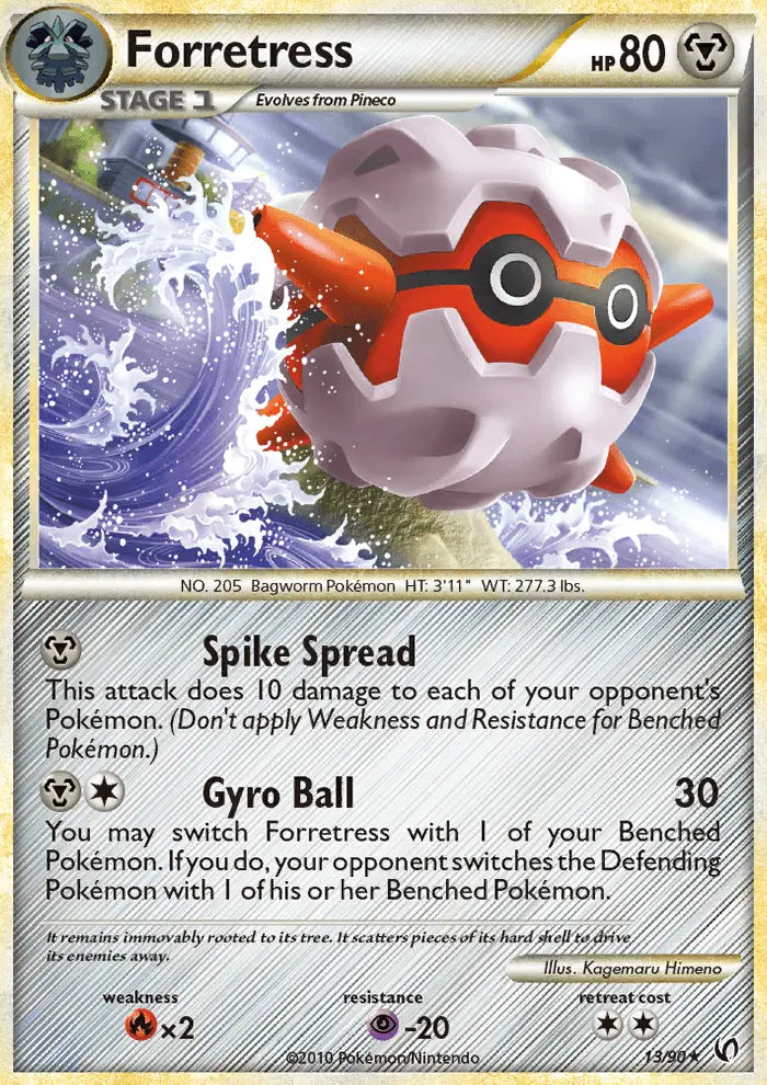 Forretress 13 Undaunted Pokesingles